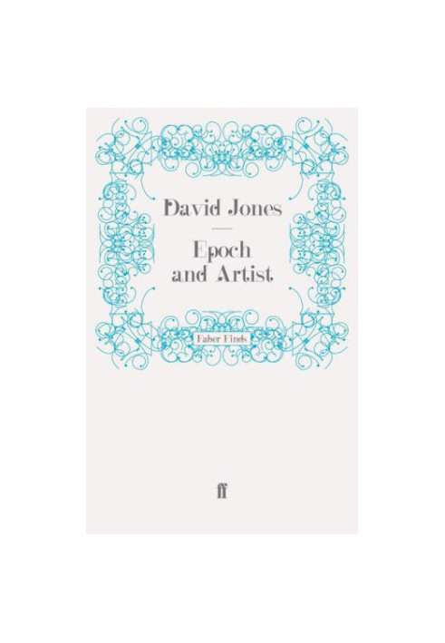 Epoch and artist: selected writings