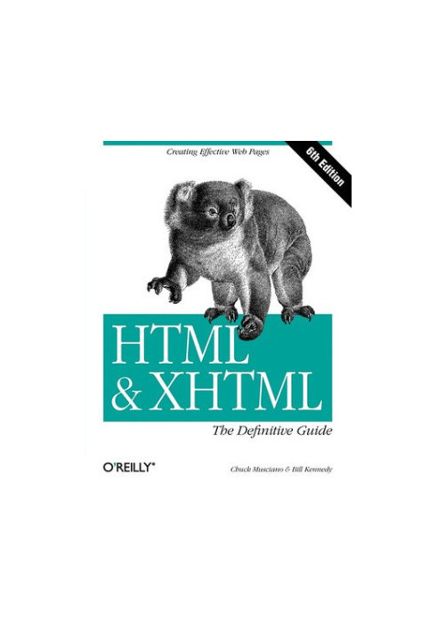 HTML The Definitive Guide
