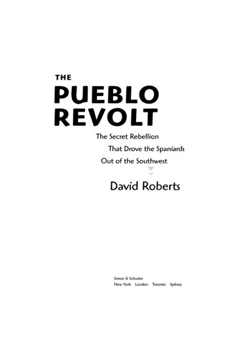 The Pueblo Revolt