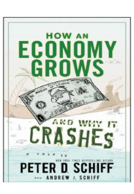 How an economy grows and why it crashes