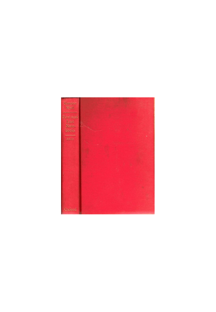 First and Last Notebooks
