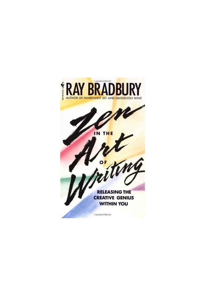 Zen in the Art of Writing