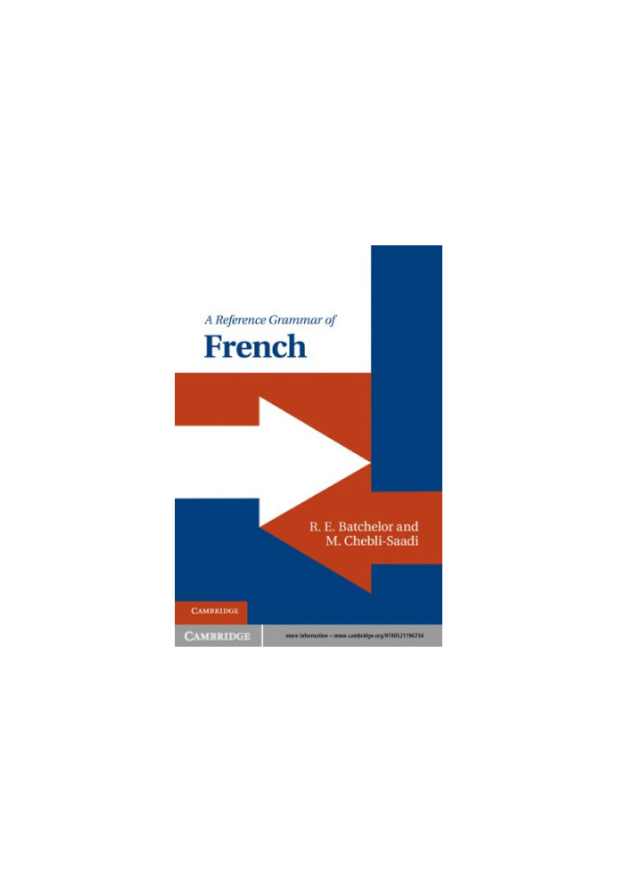 A reference grammar of French