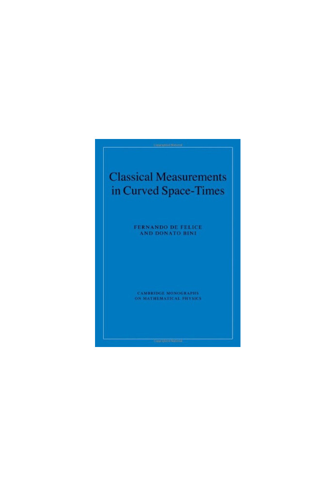 Classical Measurements in Curved Space-Times