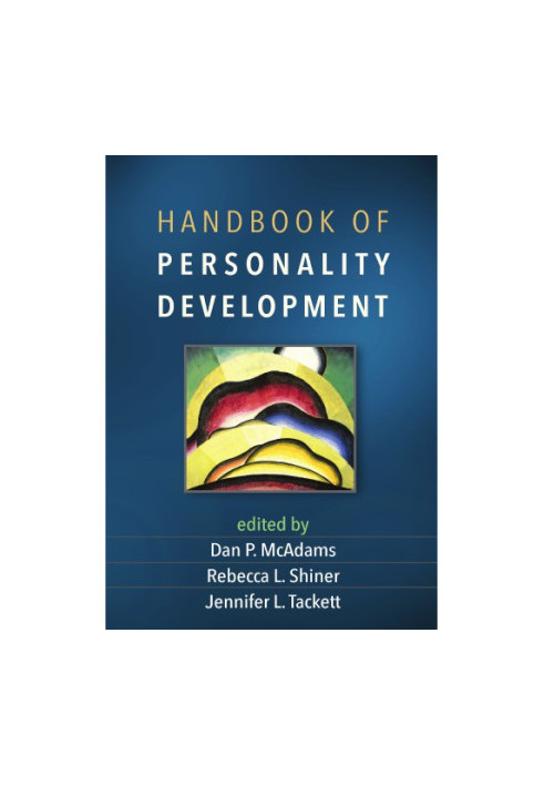 Handbook of Personality Development