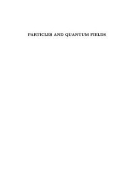 Particles and Quantum Fields
