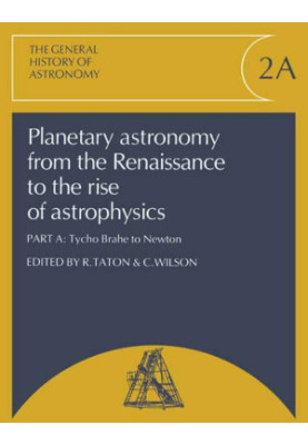 Planetary Astronomy from the Renaissance to the Rise of Astrophysics