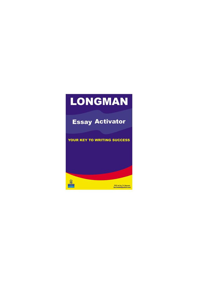 Longman Essay Activator - Your Key to Writing Success
