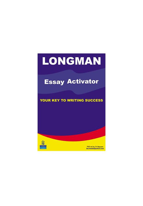 Longman Essay Activator - Your Key to Writing Success