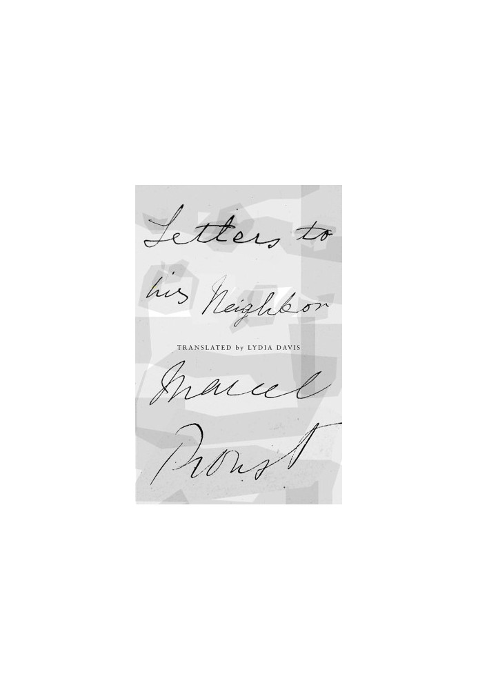 Letters to His Neighbor