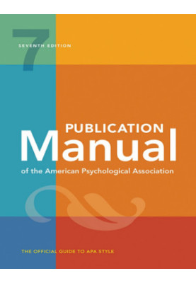 Publication Manual of the American Psychological Association - 7th Edition