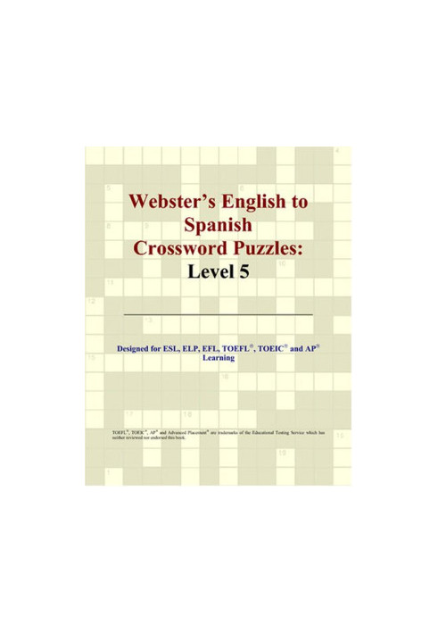 Webster's English to Spanish Crossword Puzzles - Level 5