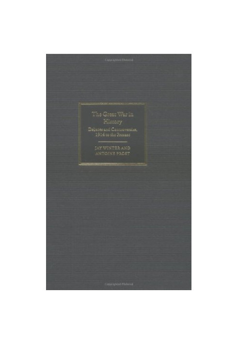 The Great War in History: Debates and Controversies, 1914 to the Present (Studies in the Social and Cultural History of Moder