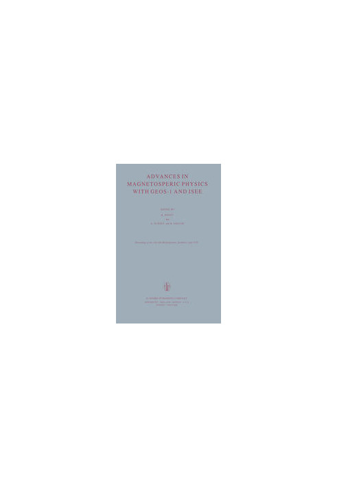 Advances in Magnetosperic Physics with GEOS-1 and ISEE