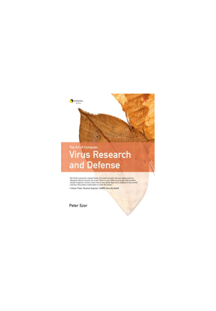 The art of computer virus research and defense