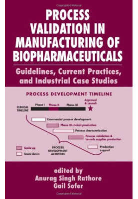 Process Validation in Manufacturing of Biopharmaceuticals: Guidelines, Current Practices, and Industrial Case Studies