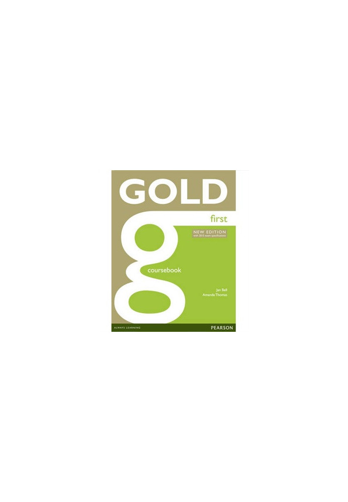 Gold First Coursebook