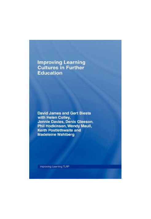 Improving Learning Cultures in Further Education (Improving Learning)
