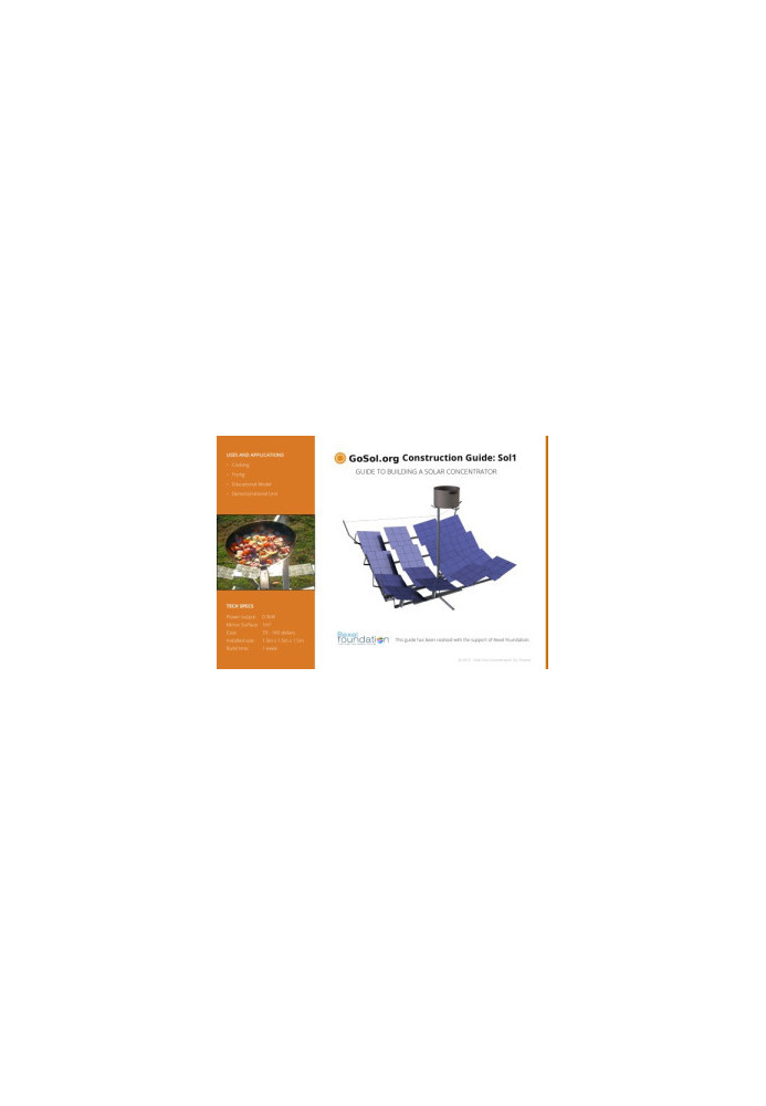 Guide to building a solar concentrator