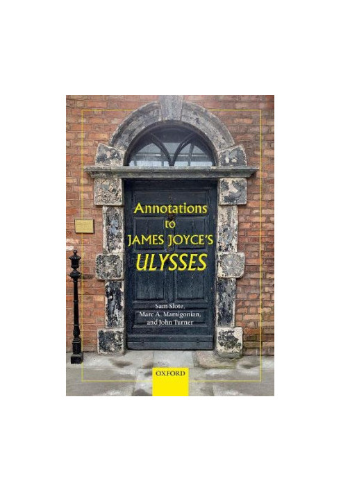 Annotations to James Joyce's Ulysses