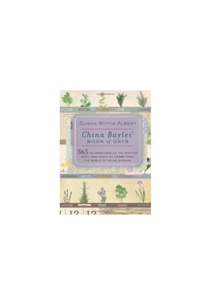 China Bayles' Book of Days