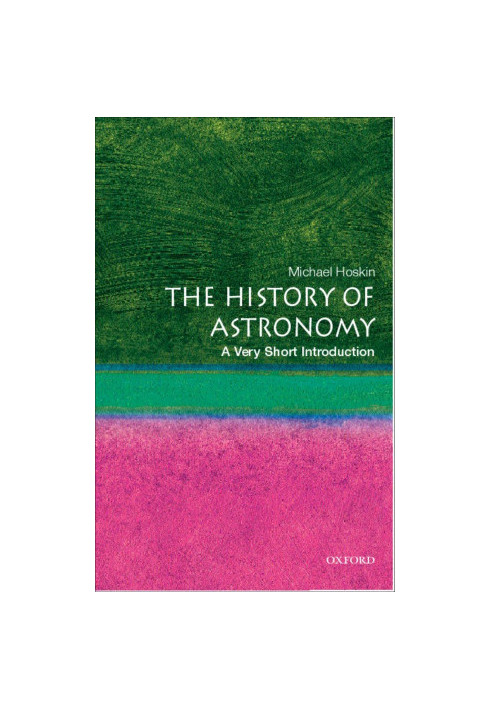 The History of Astronomy: A Very Short Introduction