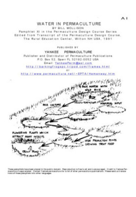 Water in permaculture