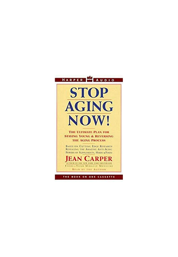 Stop Aging Now!