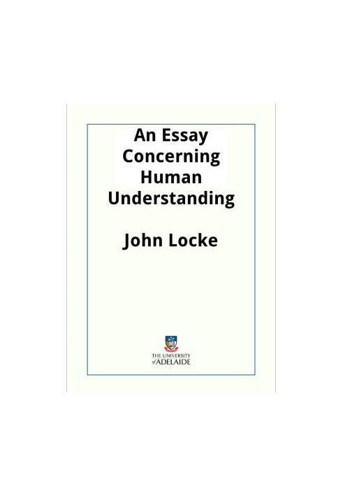 An Essay Concerning Human Understanding