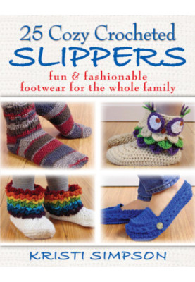25 cozy crocheted slippers: fun & fashionable footwear for the whole family
