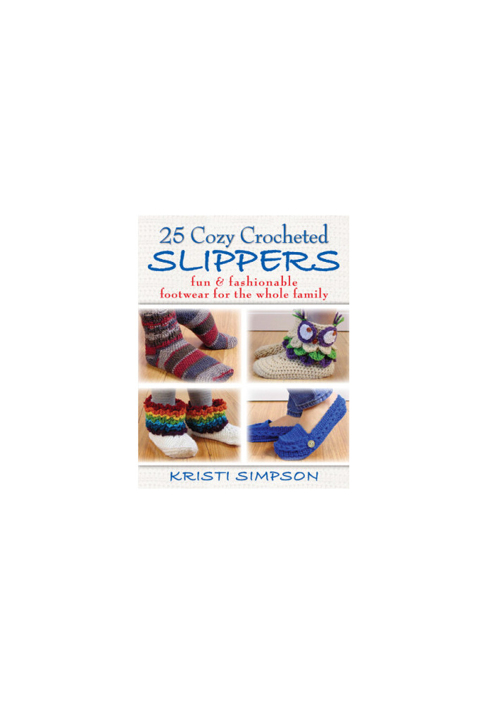 25 cozy crocheted slippers: fun & fashionable footwear for the whole family