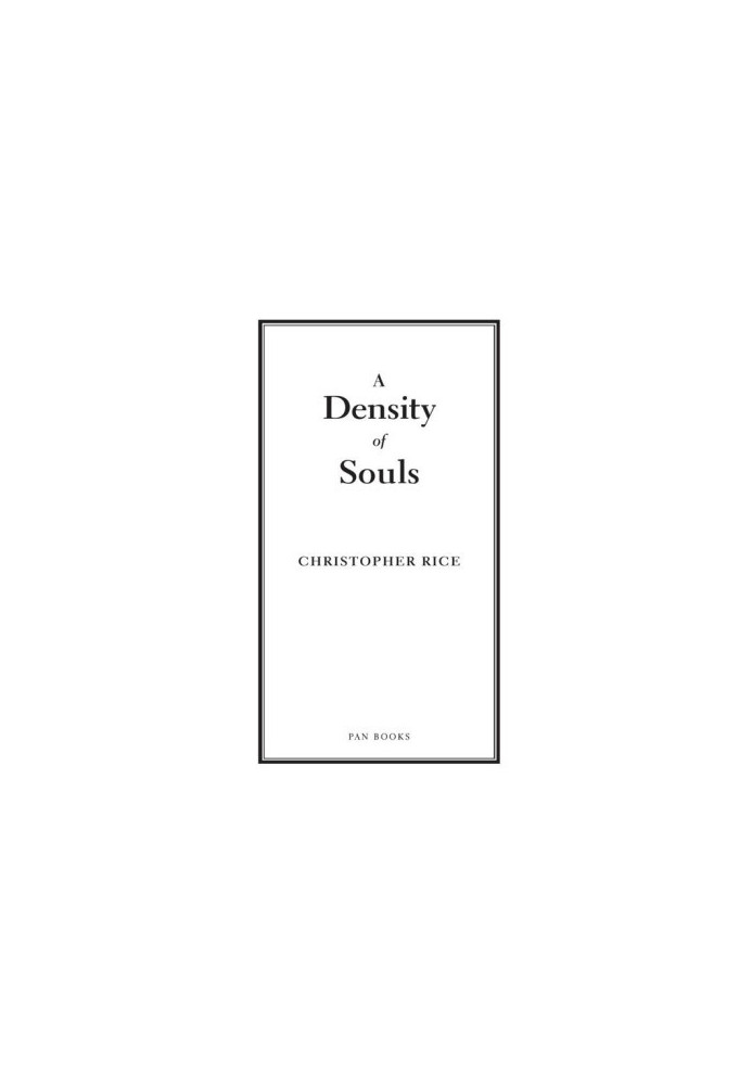 A Density of Souls