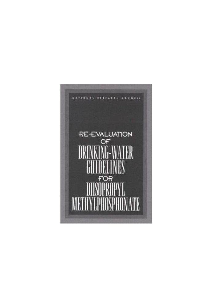 Re-evaluation of Drinking-Water Guidelines for Diisopropyl Methylphosphonate