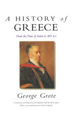 A History of Greece: From the Time of Solon to 403 BC