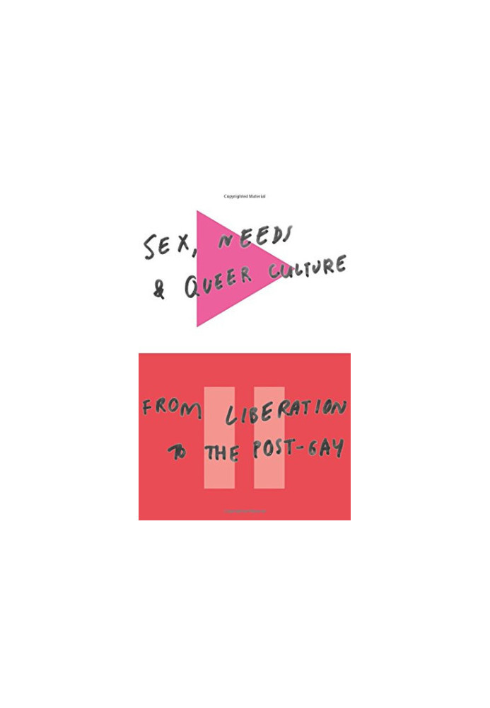 Sex, Needs, and Queer Culture: From Liberation to the Post-Gay