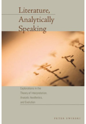 Literature, Analytically Speaking.