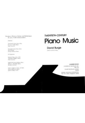 Twentieth-century piano music