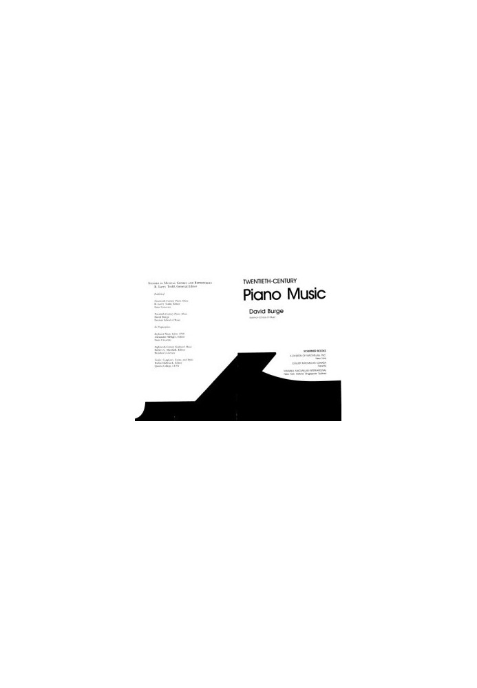 Twentieth-century piano music
