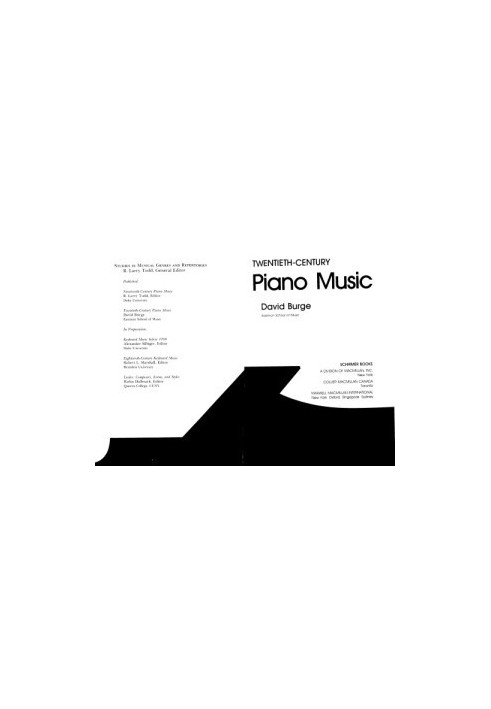Twentieth-century piano music