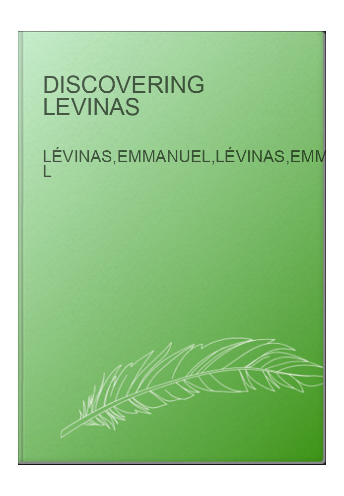 Discovering Levinas