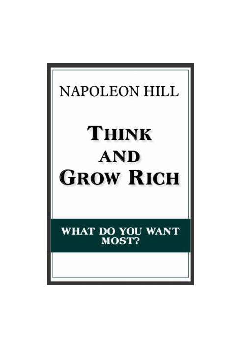 Think and Grow Rich