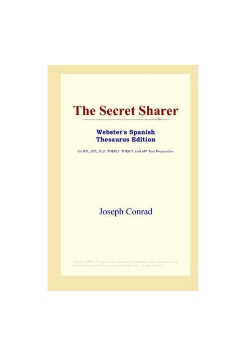 The Secret Sharer (Webster's Spanish Thesaurus Edition).
