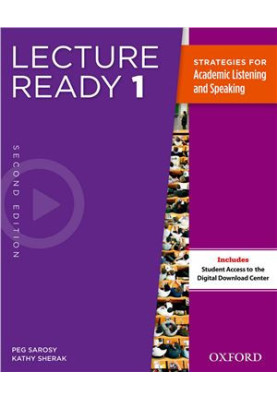 Lecture Ready 1 Student Book. Strategies for Academic Listening and Speaking