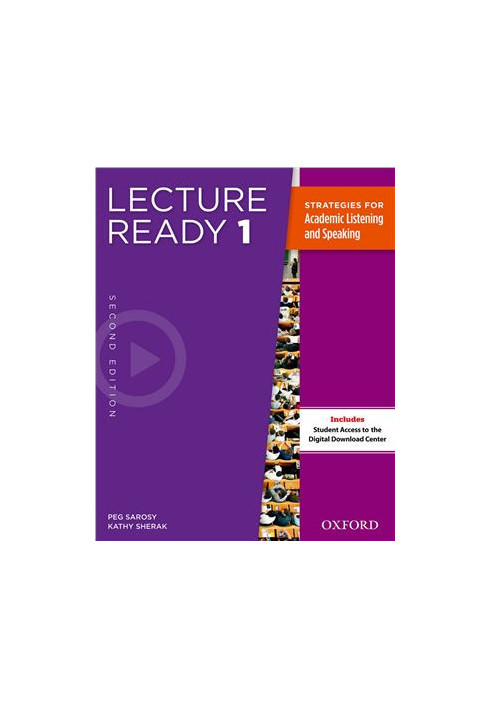 Lecture Ready 1 Student Book. Strategies for Academic Listening and Speaking