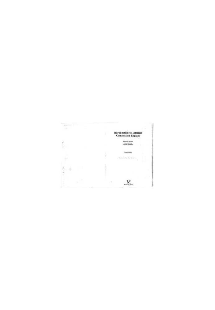 Introduction to Internal Combustion Engines