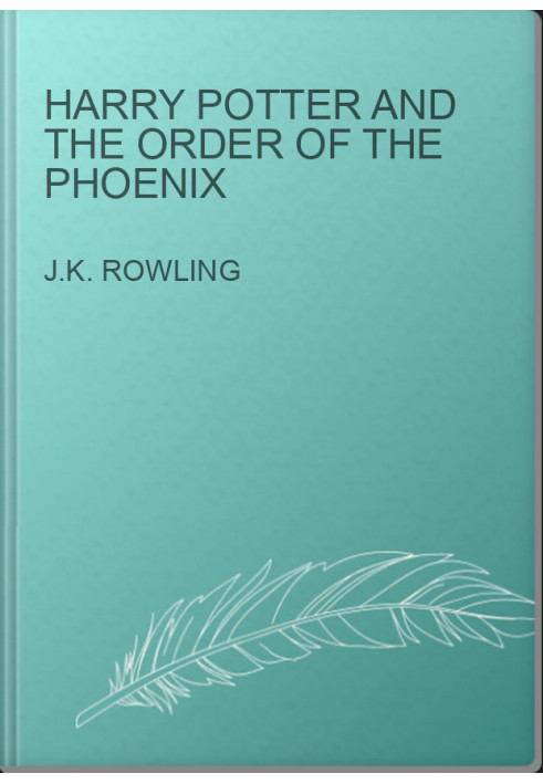 Harry Potter and the Order of the Phoenix