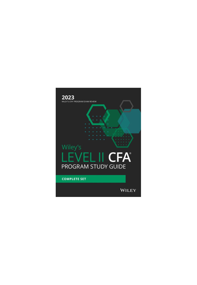 Wiley's CFA Program Exam Review Study Guide for 2023 Level II CFA Exam Volume 3