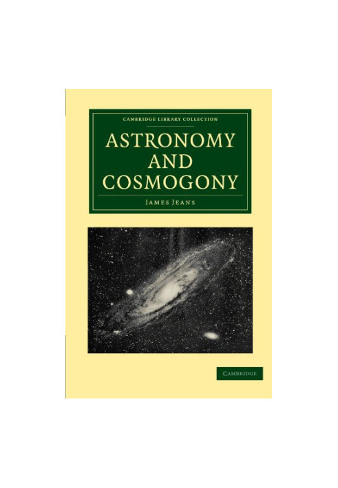 Astronomy and Cosmogony