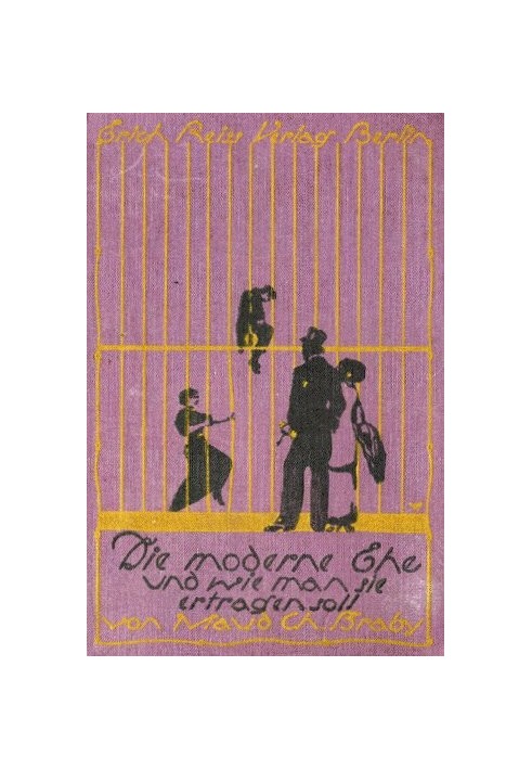 Modern marriage and how to endure it