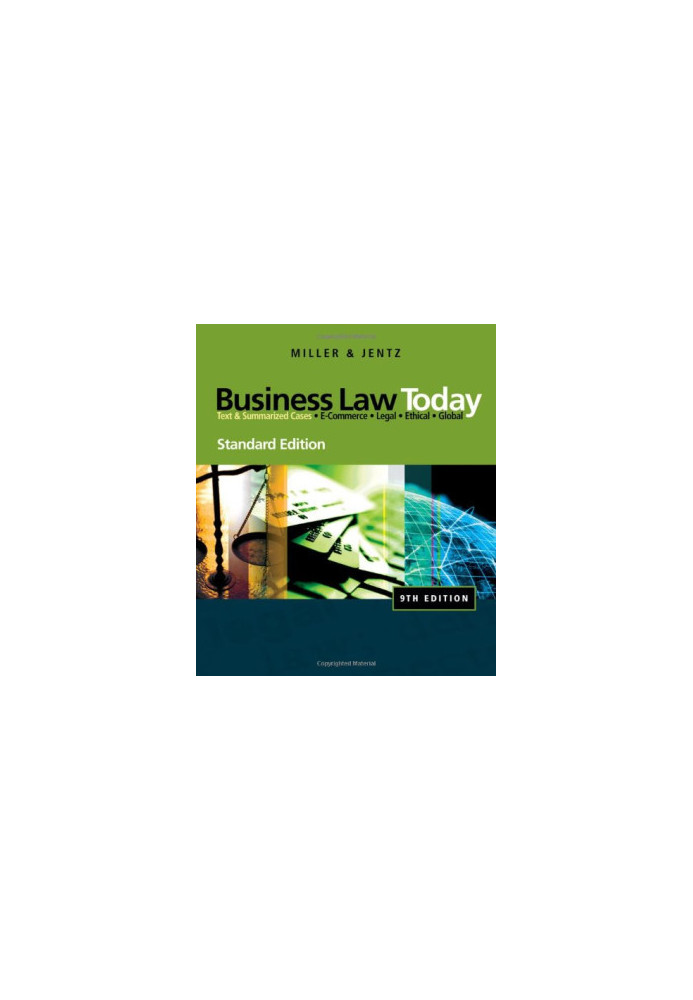 Business Law Today, Standard Edition